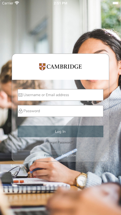 Cambridge Active Learn Screenshot