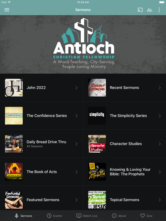 Antioch Christian Fellowship