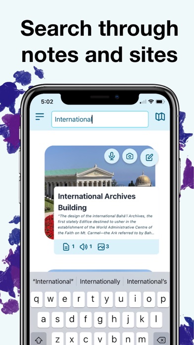 My Bahá’í Pilgrimage Journal Screenshot