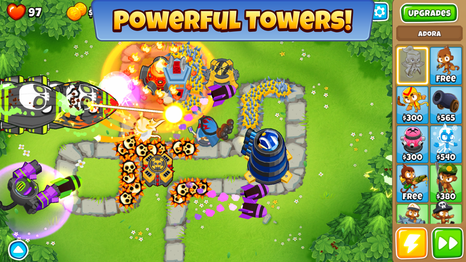 #2. Bloons TD 6 (iOS) di: Ninja Kiwi