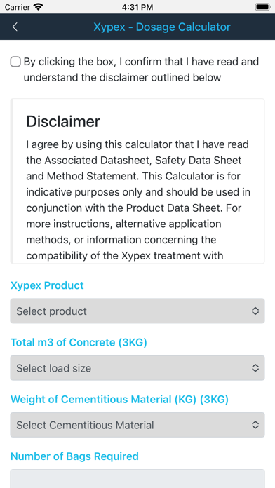 Screenshot 3 of Xypex App
