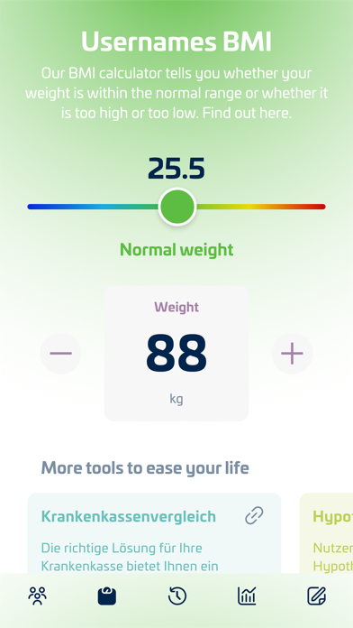 BMI Rechner Neo Screenshot