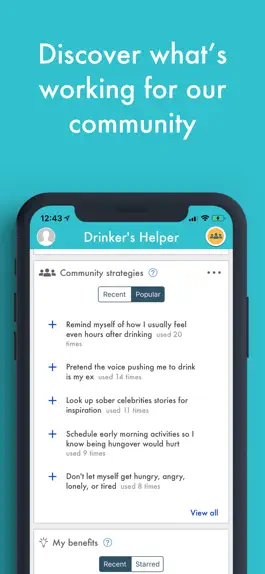 Game screenshot Drinker's Helper - Drink Less hack