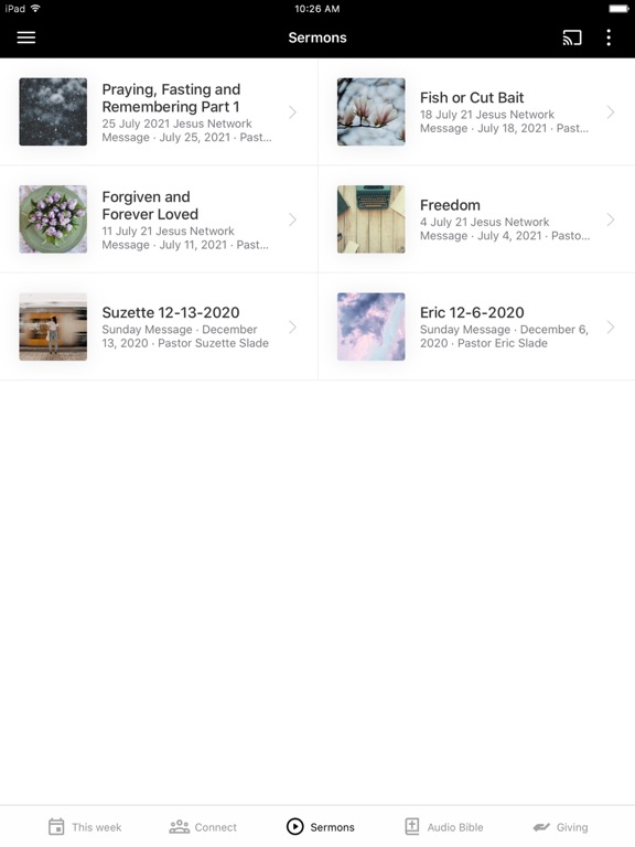 Screenshot #5 pour Jesus Network