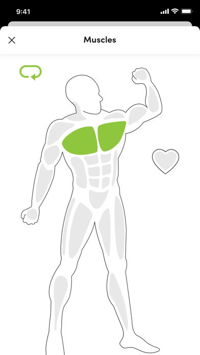 FlexiFitness app Screenshot