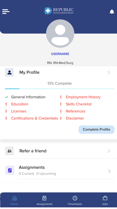 Republic Health Screenshot