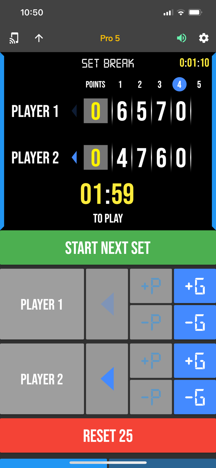 BT Tennis Controller