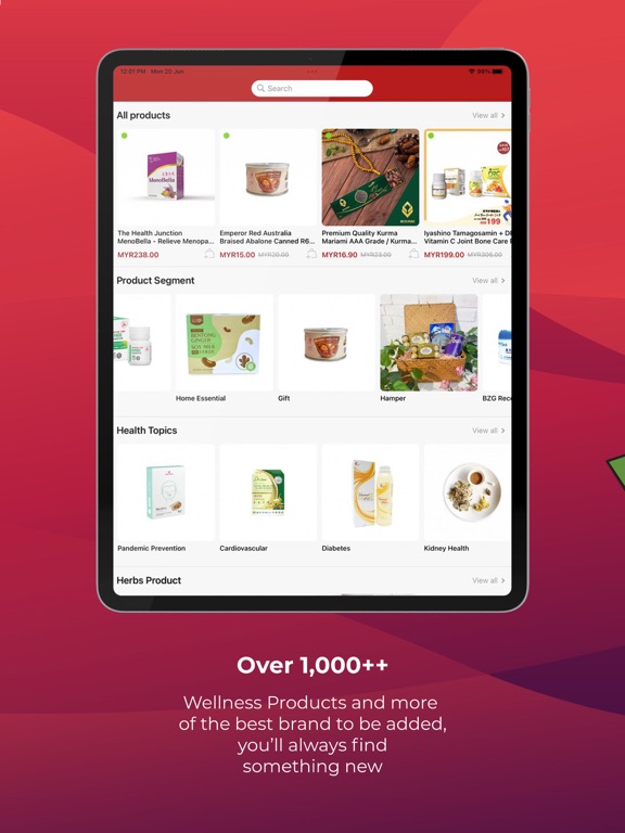 Baizigui iPad screenshot