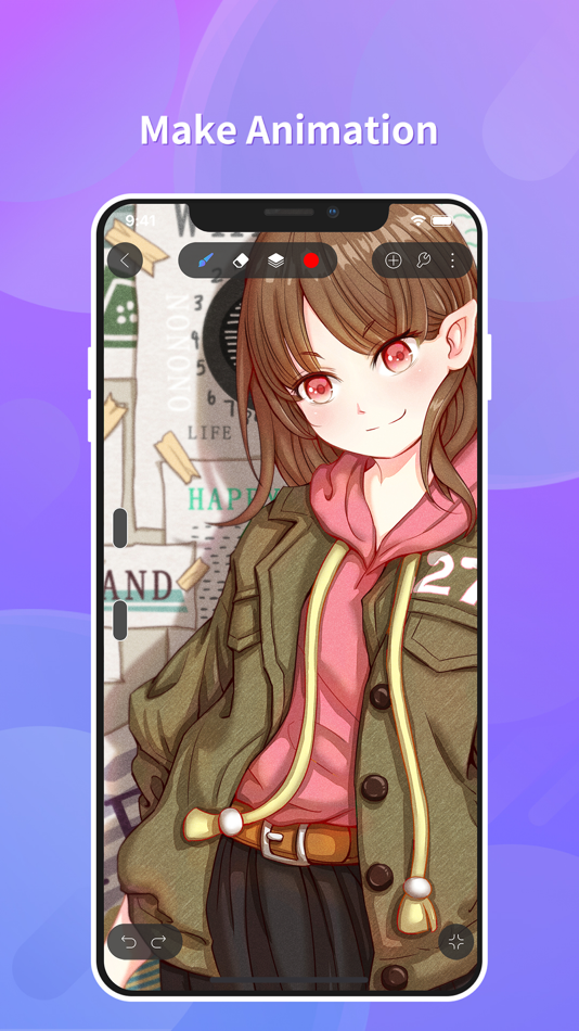 #2. HiPaint (iOS) 由: 艾戈科技(武汉)有限公司