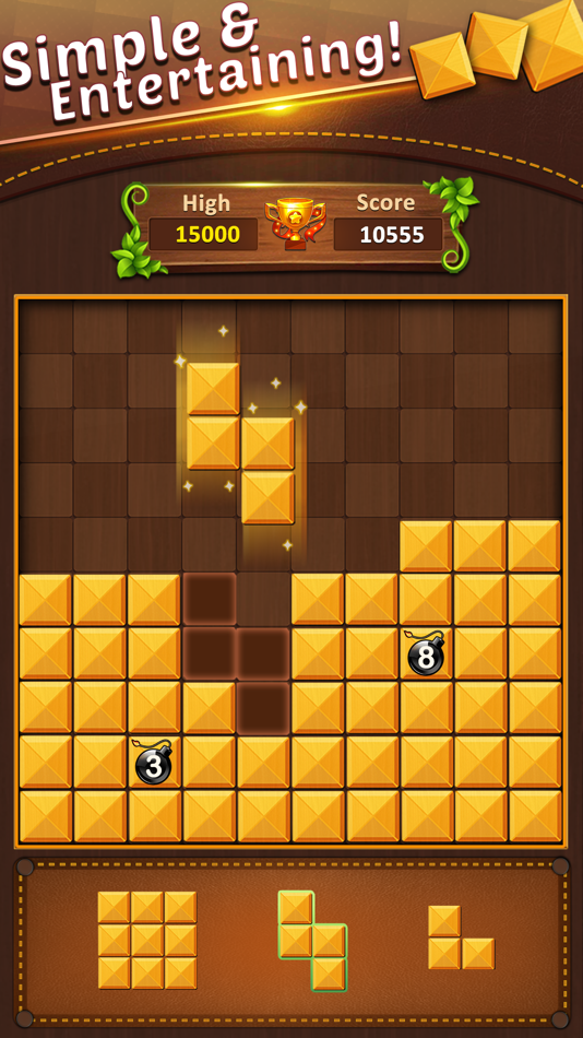 Block Puzzle - Junglewood - 1.1 - (iOS)
