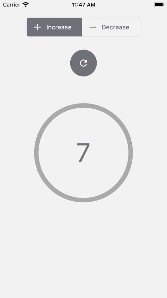 #2. Tap Count ~Increase/decrease~ (iOS) Bởi: Yasuhiro Kunisada