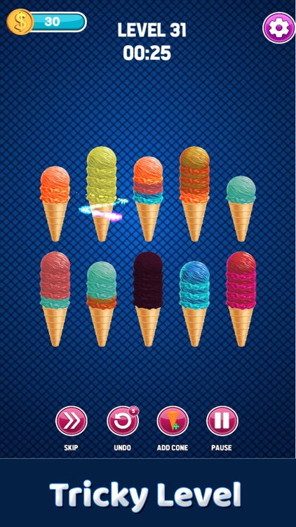 Ice Cream Sort Puzzle Dessert screenshot-3