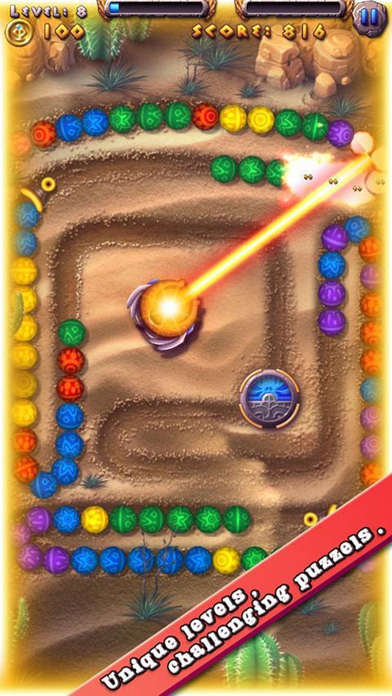 Marble Shoot - Egyptian - Marb Screenshot