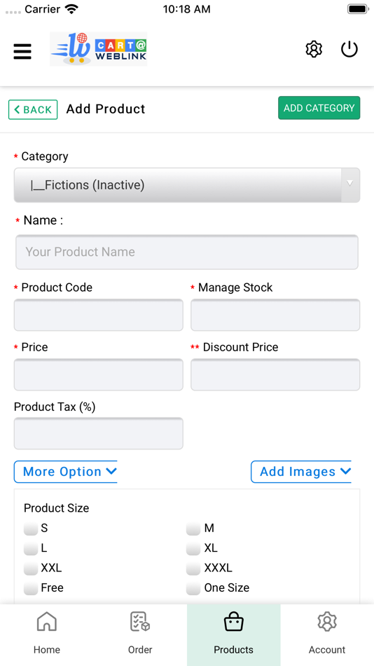 #4. Weblink Cart (iOS) 由: Weblink .In Pvt Ltd