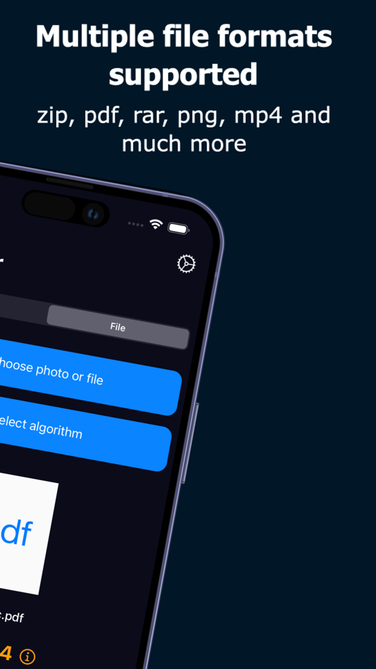 #5. iHasher (iOS) 由: Sergio Ruediger