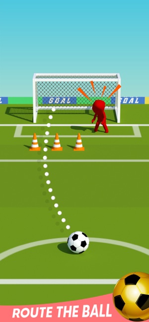 Football Flick Goal ⚽️ Soccer World Craze kick 3D for Android - Download