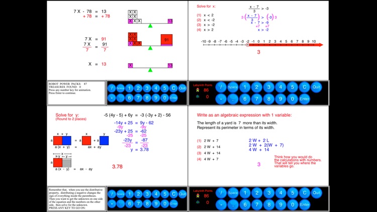7th Grade Math - Math Galaxy screenshot-4