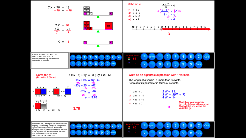 #5. 7th Grade Math - Math Galaxy (iOS) بواسطة: Math Galaxy