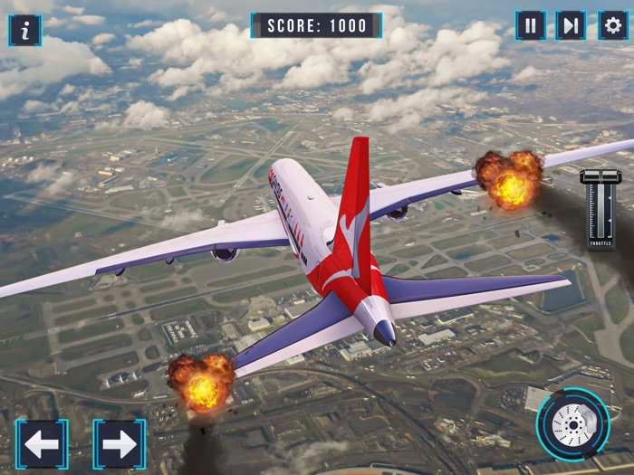 Airplane Flight Flying Game 3D