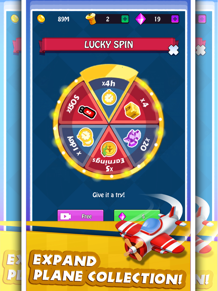 Merge Plane - Idle Tycoon Game