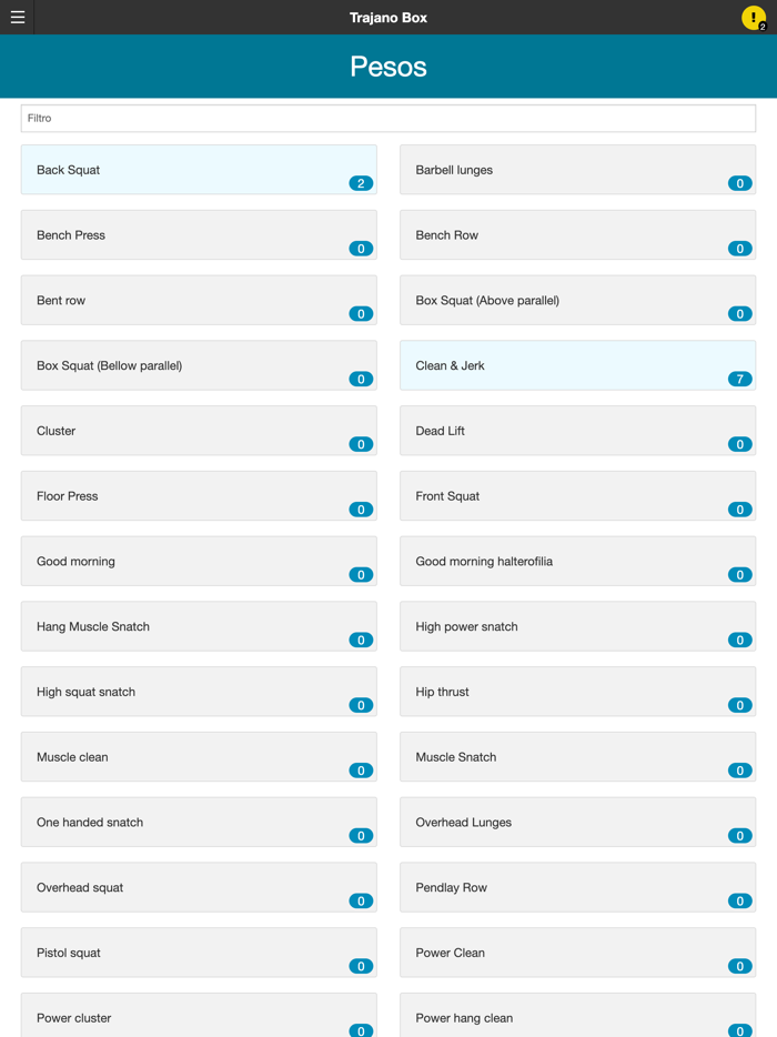 Trajano Box Training