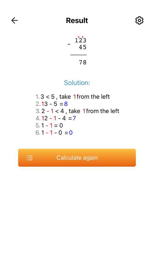 #2. Column subtraction method (iOS) 由: Roman Konasov