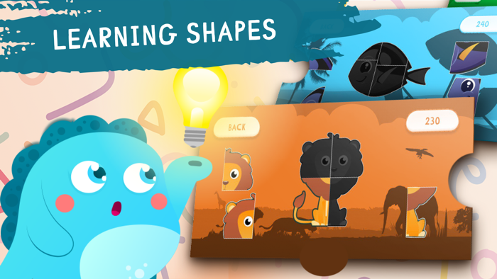 Puzzles for kids. Baby Games