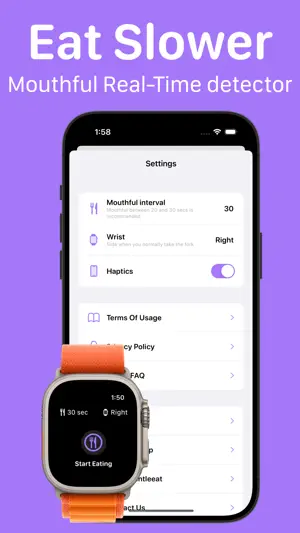 GentleEat - Eat Slower screenshot 1