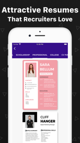 Resume Templates, CV Maker screenshot