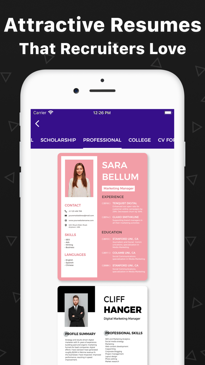 Resume Builder Resume Creator