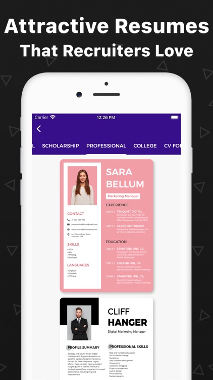 Resume Templates, CV Maker screenshot-8