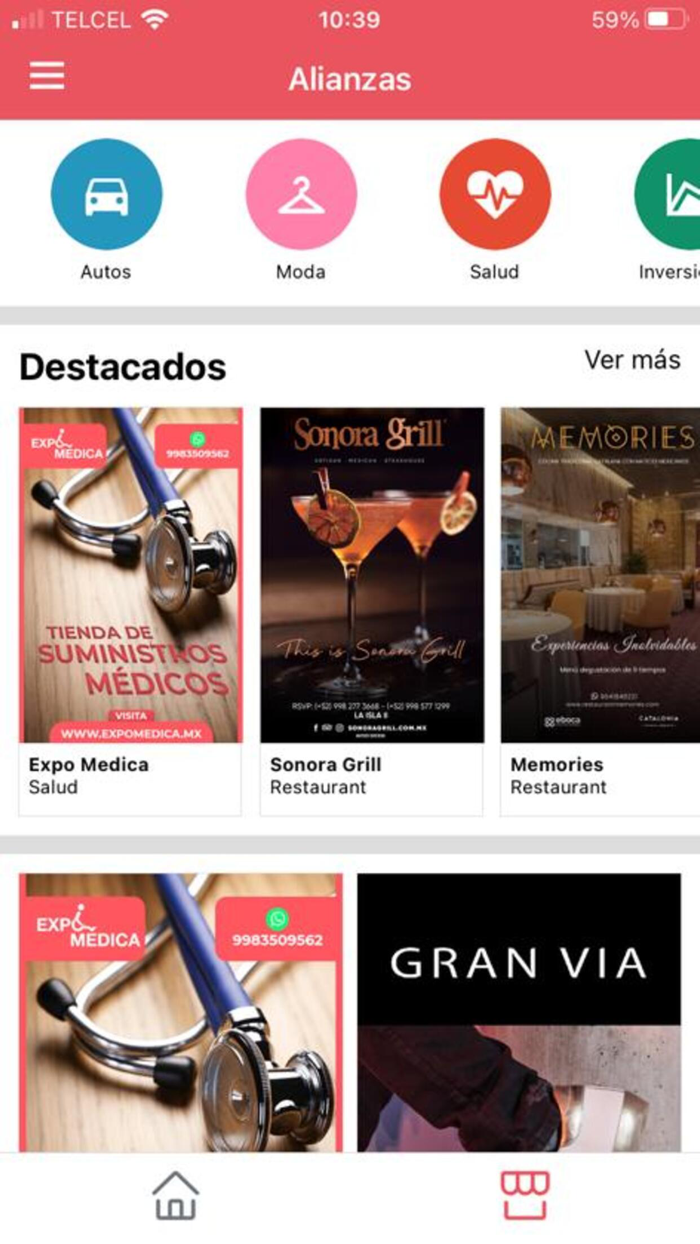 AppMosphera Frecuentes