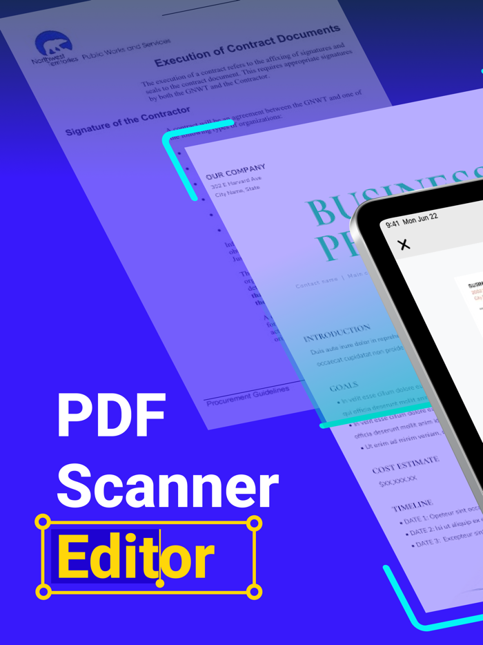 PDF Scanner PDF Editor App
