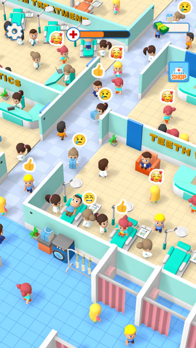Idle Dental Hospital Tycoon Screenshot