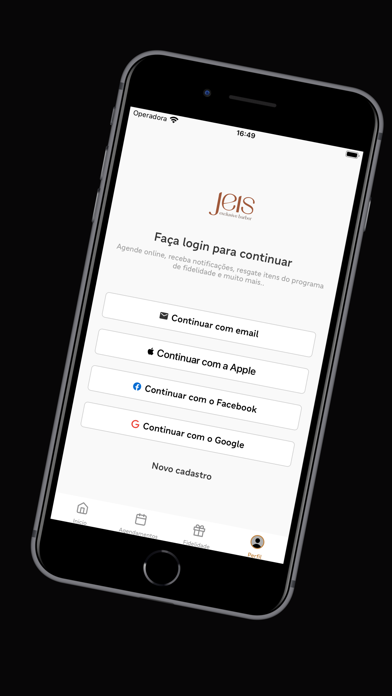 JEIS Exclusive Barber Screenshot 1 - AppWisp.com