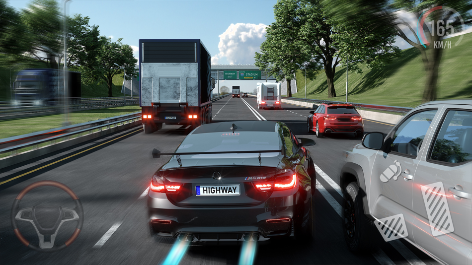 #1. Real Highway Racing Simulator (iOS) 由: LAURA SUAREZ