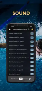 Swimming Sound Effects screenshot #2 for iPhone