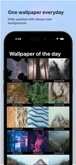 Game screenshot Wallpaper of the day mod apk