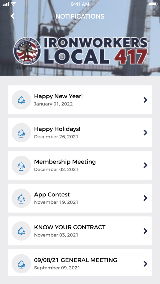 #4. Ironworkers 417 (iOS) 由: INTERNATIONAL ASSOCIATION OF BRIDGE IRONWORKERS LOCAL 417