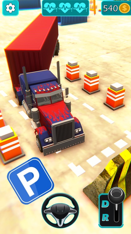 Truck Driving 3D: Parking Game