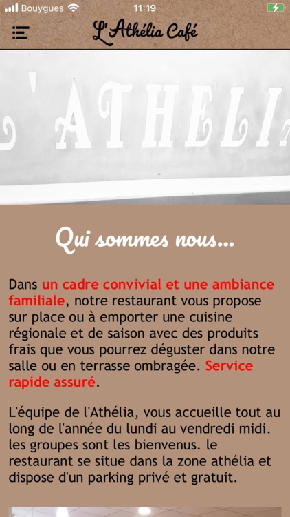 L'Athélia Café screenshot-3