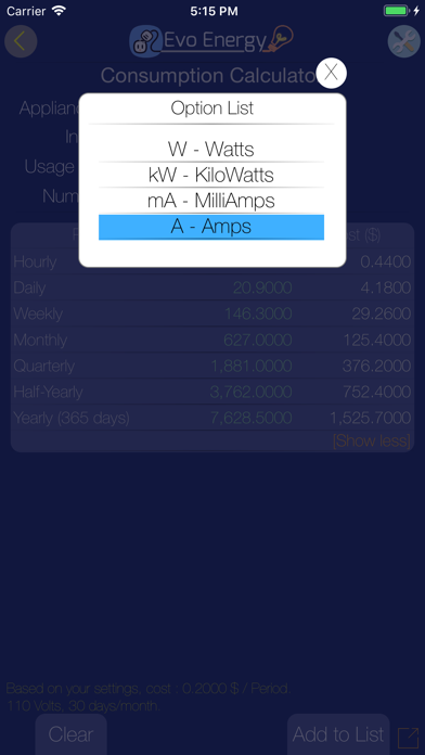 Evo Energy - Premium Screenshot