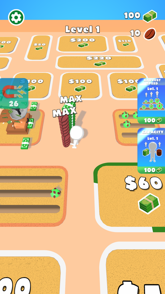 #6. Coffee Field (iOS) Podle: Ahmet Ikbal Adlig