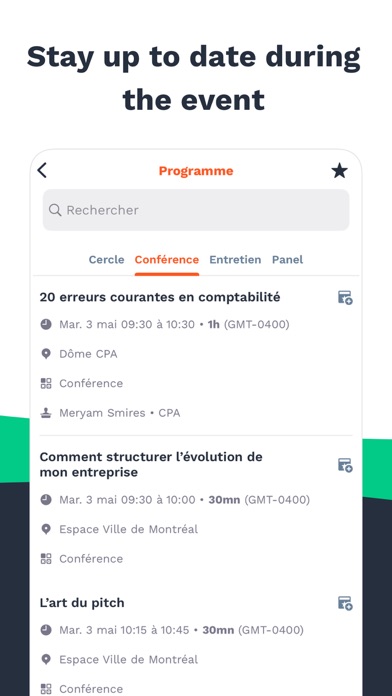 Expo Entrepreneurs Screenshot
