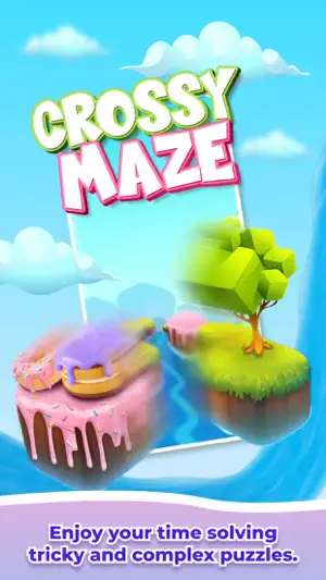 Crossy Maze - Block Puzzle screenshot 1