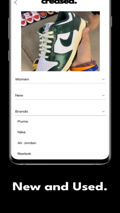 Creased - Buy & Sell Sneakers iPhone screenshot 3 - Shopping app
