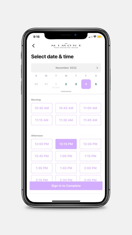 MIMONE Spa screenshot-3