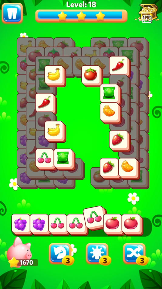 #2. Tile Matching Games: Zen Match (iOS) By: Paresh Gundaniya
