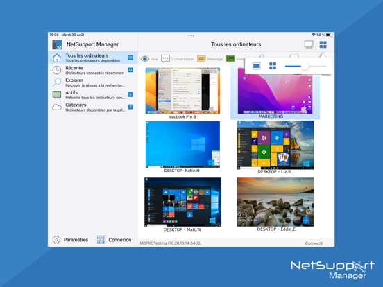 Screenshot #4 pour NetSupport Manager Control