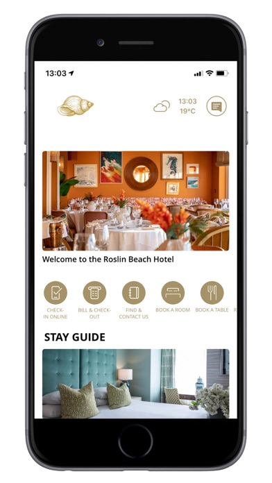 Roslin Beach Hotel Screenshot